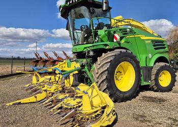 John Deere 8400i Kemper Plus 360  40km/h sieczkarnia z Niemiec