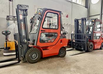 Wózek widłowy Goodsense z UDT Gwarancją Nowy 1.5 Tony udźwigu Dostępny DTR