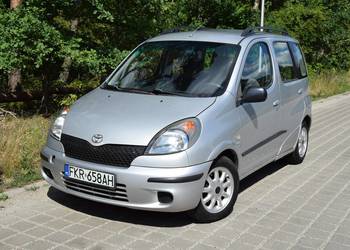 TOYOTA YARIS VERSO 1.3 KLIMA Bezwypadkowa ważne opłaty sprawna do jazdy