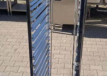 WÓZEK NA TACE - 1/1GN - MOBILNY - PROWADNICE 16 SZT. - M.784.N