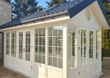 Designerska oranżeria / garden studio – całoroczna, ocieplona PREMIUM