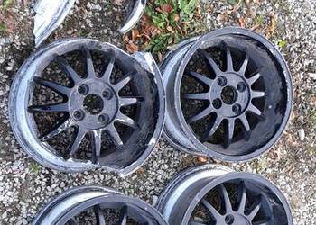 Felgi alufelgi rh 15 rozstaw 4x100 , bmw e30, vw, honda duży rant