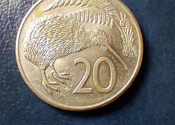 Stare monety 20 cent 1981 Nowa Zelandia
