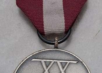 Medal, XX lecie, za długoletnią służbę, 35mm (Kolekcje, odznaczenia)