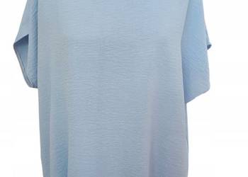 Top bluzka gumka Arigo niebieski-rozm. 50 biust 120 cm