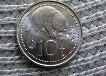 Papua Nowa Gwinea 10 Toea 2014r