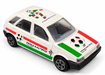 Bburago Fiat Tipo 1:43 Italia '90 – Kultowy Klasyk Made in Italy, Mundial