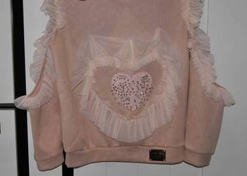 Paparazzi Fashion śliczna bluza tiul cyrkonie 36 S