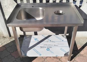 Zlew 1-komorowy gastronomiczny 95x60x85