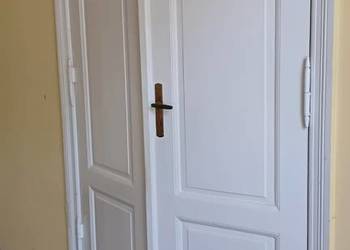 Drzwi drewniane bardzo ładne kompletne