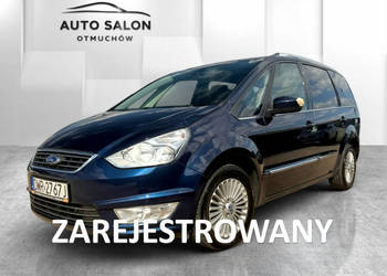 Ford Galaxy TITANIUM nawi ALUSY grzane fotele hak pełna elek. parktronik e…