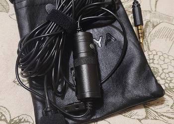 BOYA Wielokierunkowy mikrofon krawatowy z klipsem do krawata