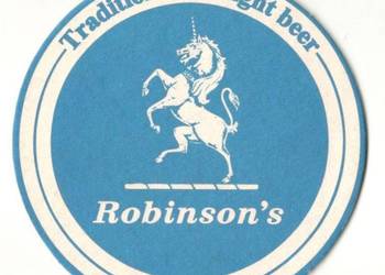 Robinson  - podstawka do piwa.Nr. 1.