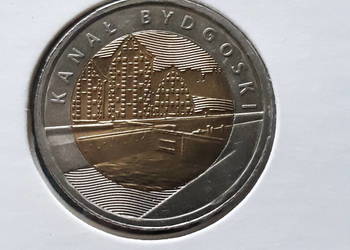 5 zł Kanał Bydgoski 2015 r. Mennicze