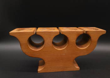 Skandynawski Świecznik Adwentowy – Vintage lata 70.