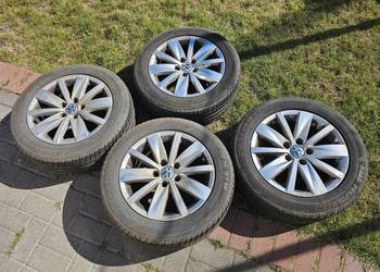 Felgi VW Passat B7 + opony letnie Kormoran 215 55 R16 rok 2023