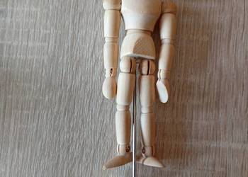 Manekin Drewniany 14Cm Do Szkicowania Rysunku 1Szt