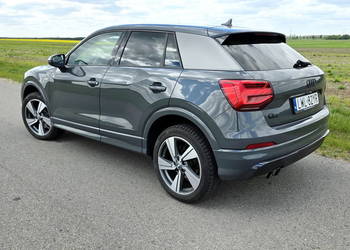 Audi Q2, PL, 100% ASO, szare z pakietem czerń