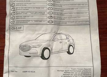 Wiązka elektryczna haka Mazda CX-5KF