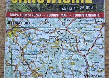 Rudawy Janowickie 1:25 000 mapa turystyczna