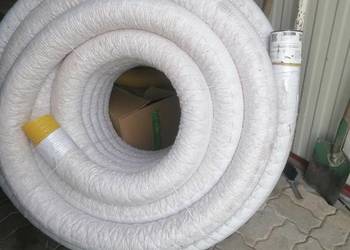 Rura drenarska PVC 100 mm z dziurami, otulina