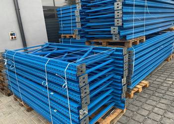 Regał regały magazynowe nowe STOW przemysłowe do konteneru garażu H=190cm