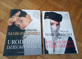 Dwie ksiazki Urodzilam dziecko szejka , była arabską stewardessą.