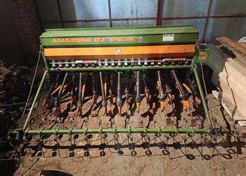 Siewnik Amazone D7 Special 25, ścieżki technologiczne, grabki, znaczniki