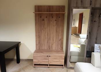 Nowa Garderoba 100cm NOEL, Dąb Wotan, WYPRZEDAŻ -50% Meble Pyka