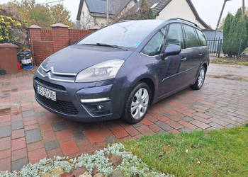 Citroen C4 Grand Picasso Automat Xenon Serwisowany Bezwypadkowy 7-Osób Par…