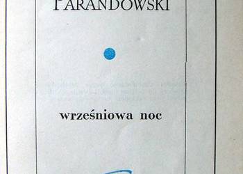 Wrześniowa noc - Jan Parandowski