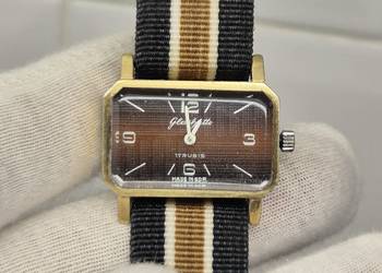 Damski zegarek pozłacany *Glashutte*