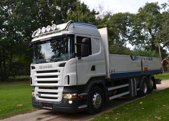 SCANIA R 420 SKRZYNIA dł. 7,75 m TRZECIA OŚ SKRĘTNA  KLIMATYZACJA