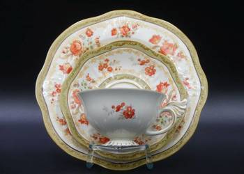 Urokliwe trio Tułowice Tillowitz, 1928 - 45, piękne wachlarzowe ucho UNIKAT