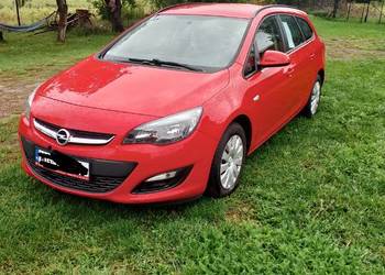 Opel Astra J 2015 r. 1,6 MPI benzyna + gaz