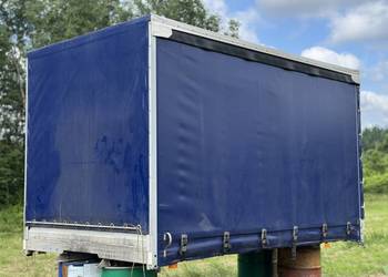 Zabudowa Skrzynia ładunkowa plandeka 2x Firanka Aluminiowa Iveco Daily Paka