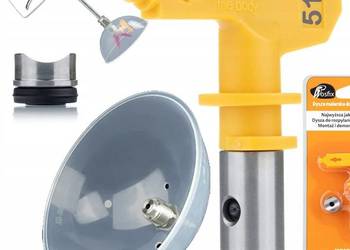 Osłona Przeciwrozbryzgowa z Dyszą Malarską 517 | do Pistoletów 7/8”