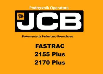DTR Instrukcja operatora, katalog obsługi, UDT - serwis - JCB 2155 Plus