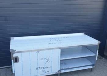 Stół Gastronomiczny Drzwi Zasuwane 170/60/85 Stół Gastronomiczny Drzwi Zasuwane 170/60/85