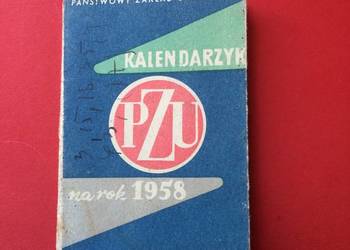 ( 1390 ) Kalendarzyk PZU ( 1390 ) Kalendarzyk PZU