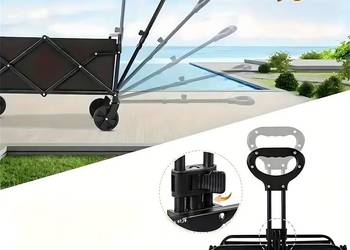 Wózek Turystyczny Transportowy Ogrodowy Składany CampingRyby