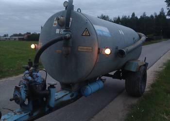 Beczkowóz 4000l zamiana