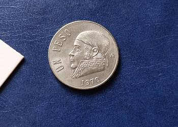 Stare monety 1 peso 1970 Meksyk