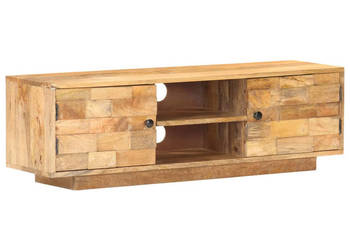 Szafka pod TV 116x30x35 cm lite drewno mango WM-320472