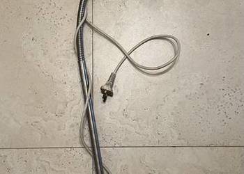 Stara lampa garażowa, biurkowa PRL