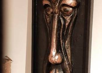 dekoracja ścienna płaskorzeźba