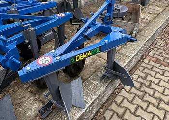 Pług dwuskibowy do mini traktorków