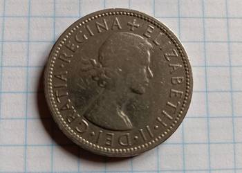 2 SZYLINGI ( TWO SHILLINGS ) 1956 ROK - WIELKA BRYTANIA