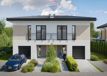 Nowoczesny dom bliźniak w Łazach 2_2A bez PCC