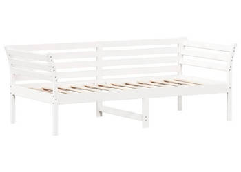 Łóżko dzienne białe lite drewno sosnowe 75x190 cm WM-842883